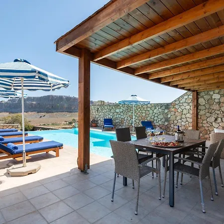 Aegean Blue View With Private Pool And Seaview Villa